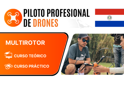 Curso de Pilotaje de Drones ALA ROTATIVA (Paraguay)